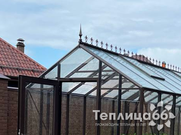 Завершение декоративного навершия для теплиц botanik